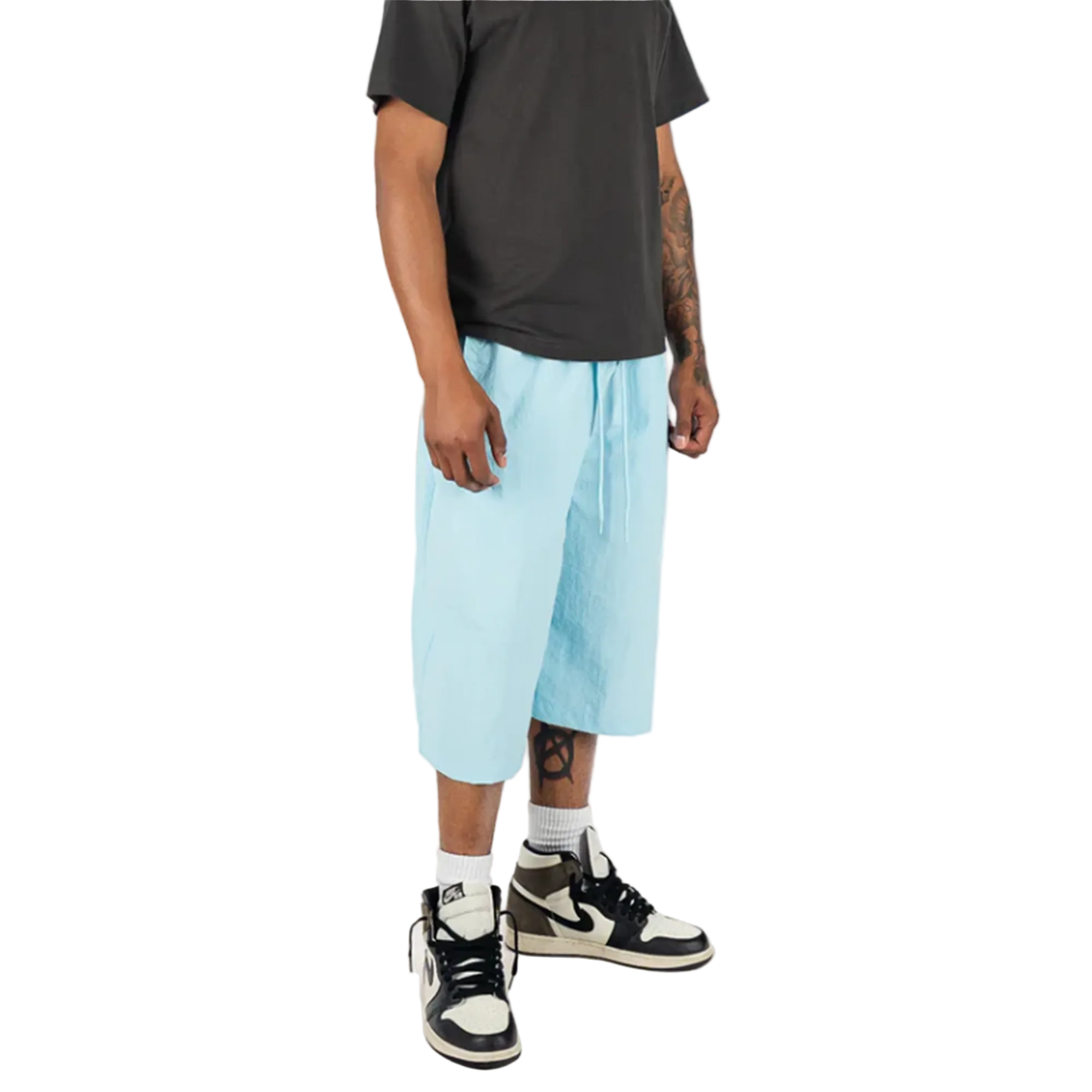 OVERSIZED NYLON SHORTS
