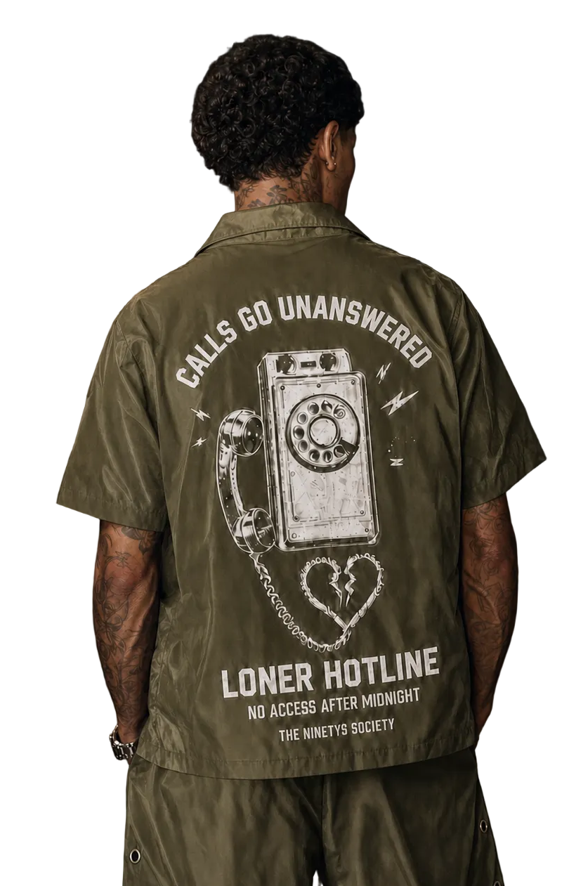 Loner Hotline Short and Shirt Set!