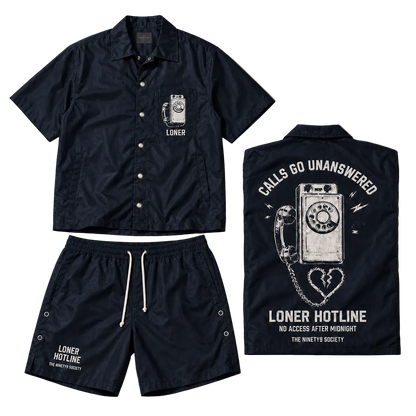 Loner Hotline Short and Shirt Set!
