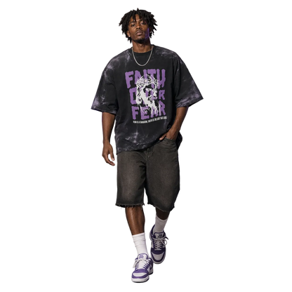 Faith Over Fear Oversized Tee