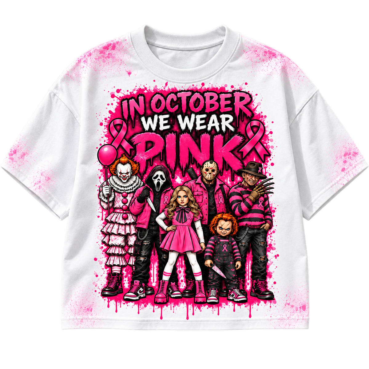 Pink Has a Dark Side Custom Tee