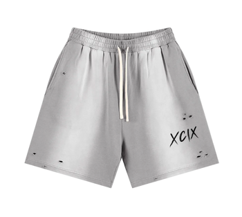 Sun Fade Distressed Shorts