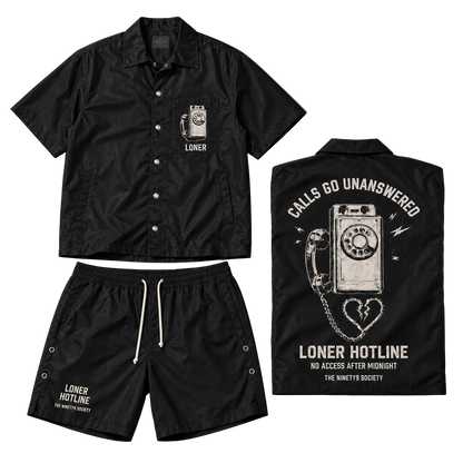 Loner Hotline Short and Shirt Set!